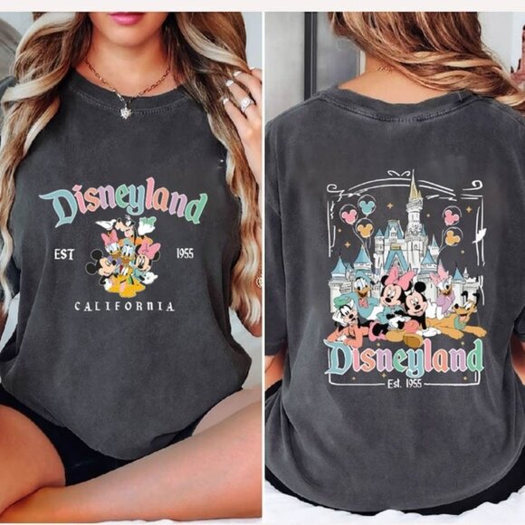 Other - Disneyland California T Shirt, Disneyland Est. 1955 Shirt 2 Sided
